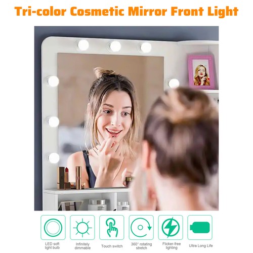 Mirror front lights refill - front,
