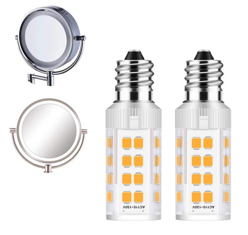 2pack makeup mirror led bulbs - 2pack,